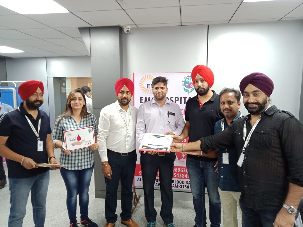 EMC Hospital Batala Blood Donation Camp 20