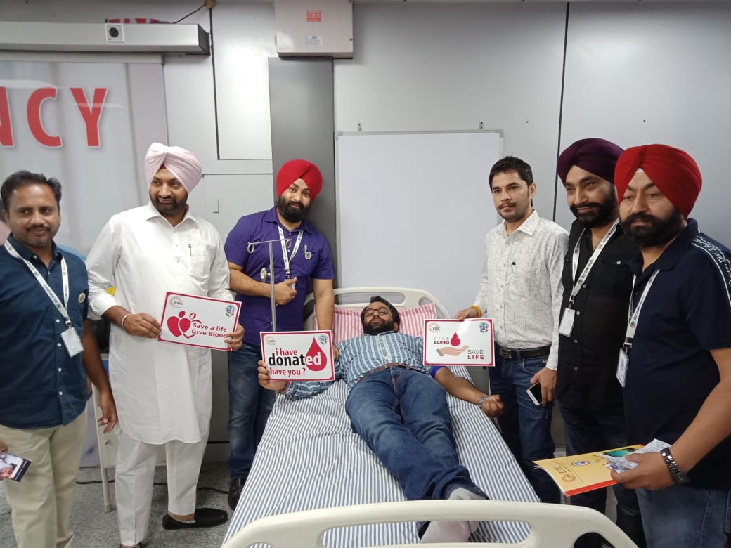EMC Hospital Batala Blood Donation Camp 21